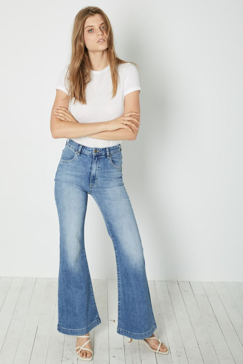 KAREN BLUE EASTCOAST FLARE JEANS 