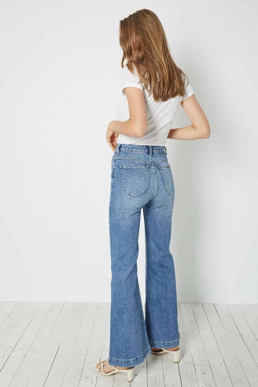 KAREN BLUE EASTCOAST FLARE JEANS 