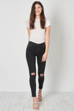 DUSTY BLACK WESTCOAST ANKLEJEANS DUSTY BLACK WESTCOAST ANKLEJEANS