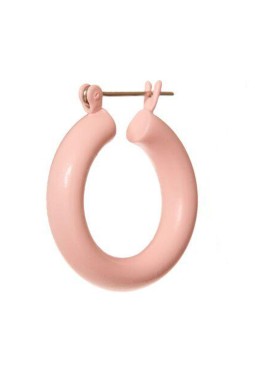 THE BABY PINK RAINBOW BABY AMALFI HOOP THE BABY PINK RAINBOW BABY AMALFI HOOP
