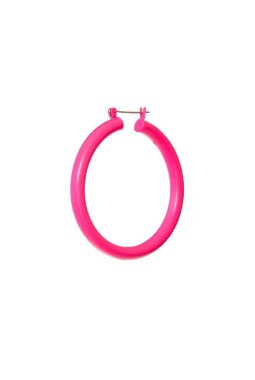 THE NEON PINK RAINBOW AMALFI HOOP