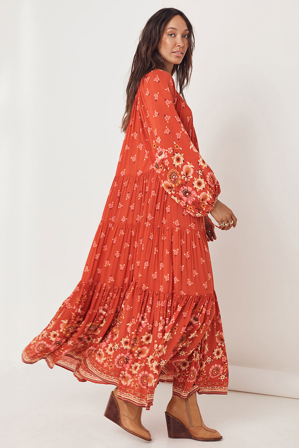 THE CAMPFIRE JONI GOWN 