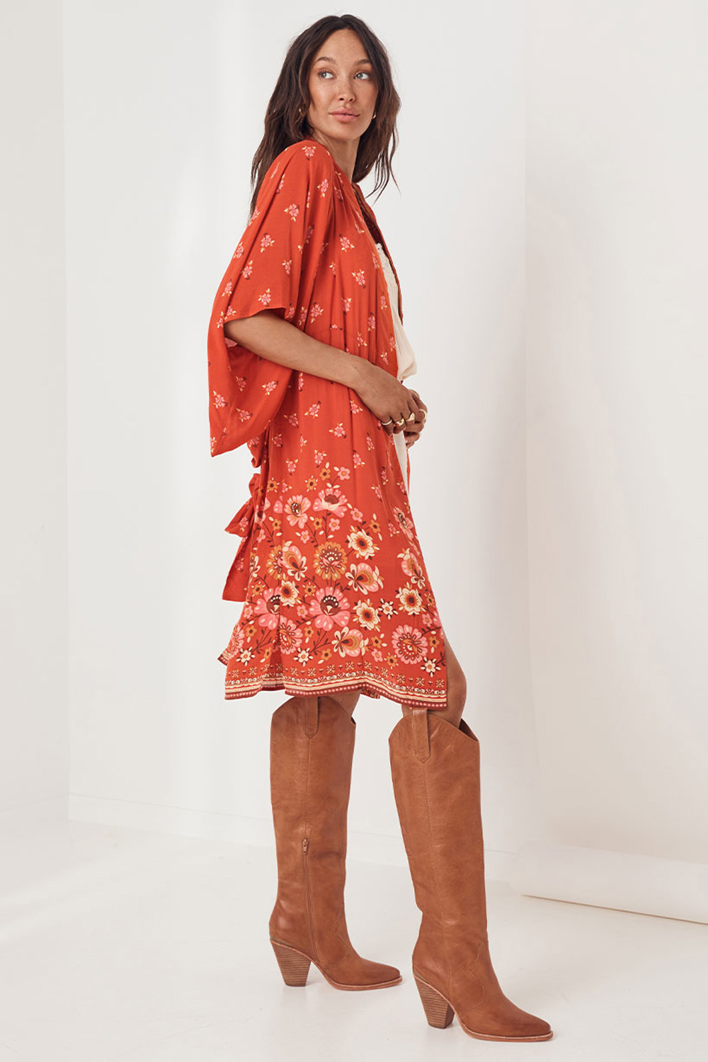 THE CAMPFIRE JONI MIDI ROBE THE CAMPFIRE JONI MIDI ROBE