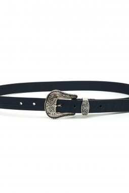 THE WILD WEST CROCODILE LEATHER HIP BELT 