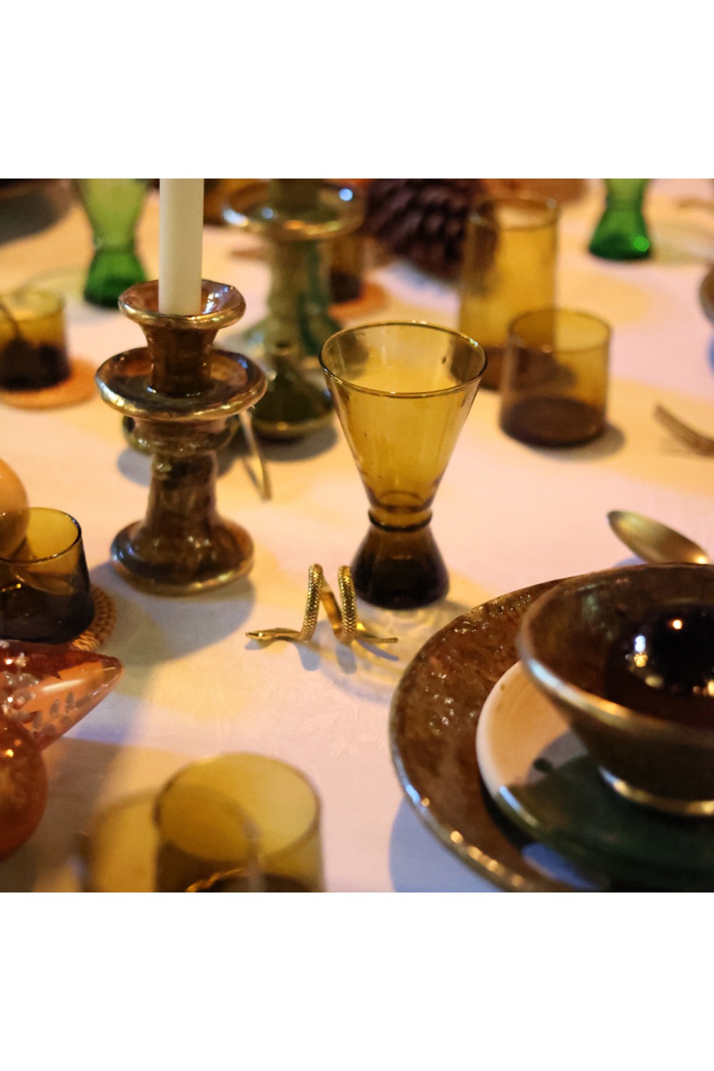 THE MAISON KENZARA MYSTICAL MEDINA WINE GLASSES