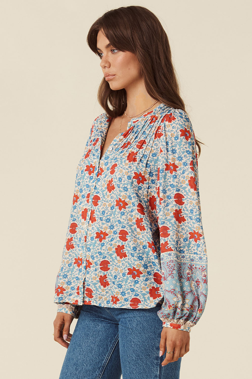 THE VILLAGE SKY BLOUSE