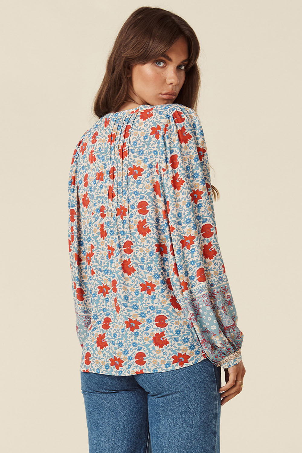 THE VILLAGE SKY BLOUSE