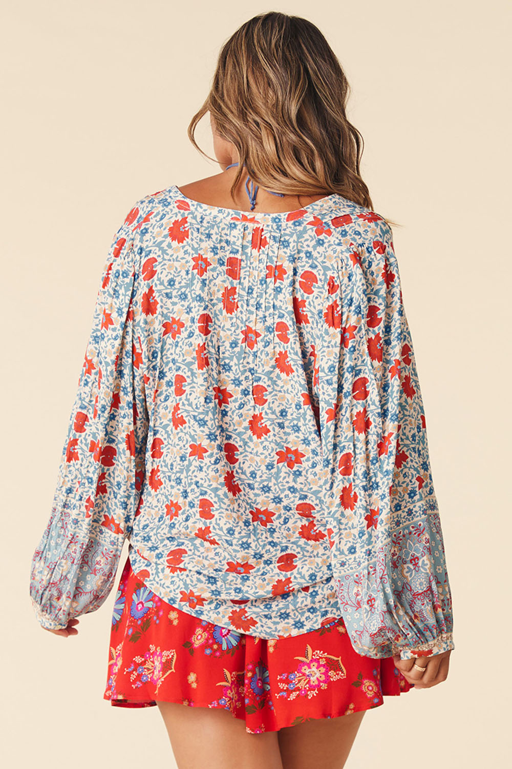 THE VILLAGE SKY BLOUSE