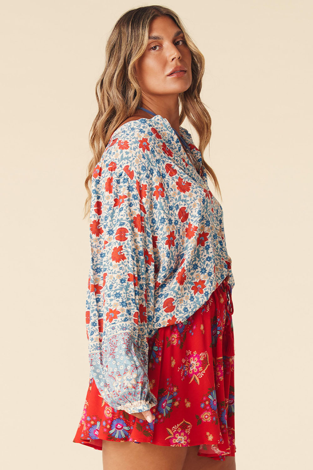 THE VILLAGE SKY BLOUSE