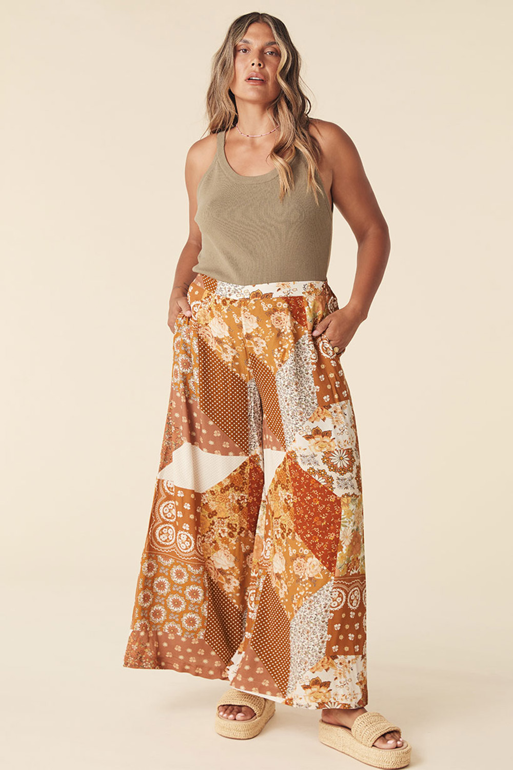 THE CHA CHA WIDE LEG PANT THE CHA CHA WIDE LEG PANT