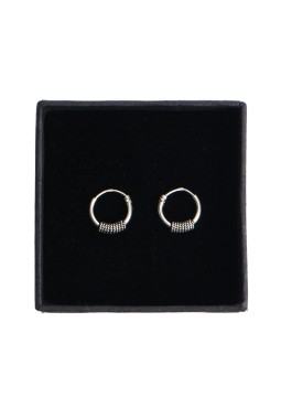 ER - THE ICON BALI 10 MM HOOPS  ER - THE ICON BALI 10 MM HOOPS