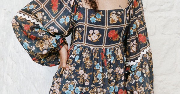 THE SPELL FLORA MYSTIC TUNIC DRESS - SP-FL-TD | ByCheryve.com