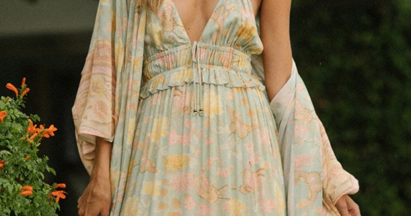 open lace back dress JANE dress Garden Party  Lesley Evers