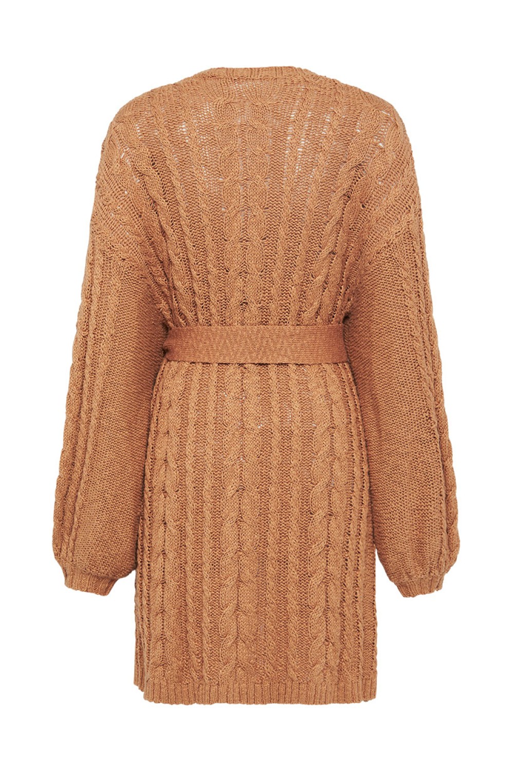 THE CARAMEL YELLOWSTONE KNIT CARDIGAN