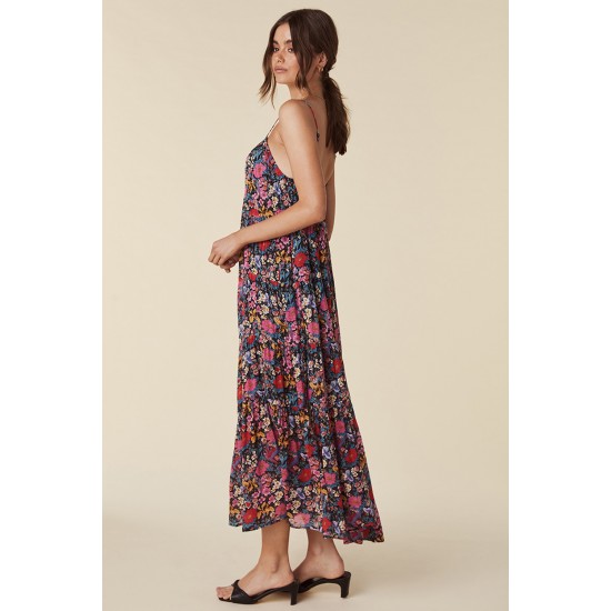 THE LAST DRINKS STRAPPY MAXI DRESS