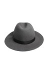 THE GREY SIDNEY FEDORA FELT HAT THE GREY SIDNEY FEDORA FELT HAT