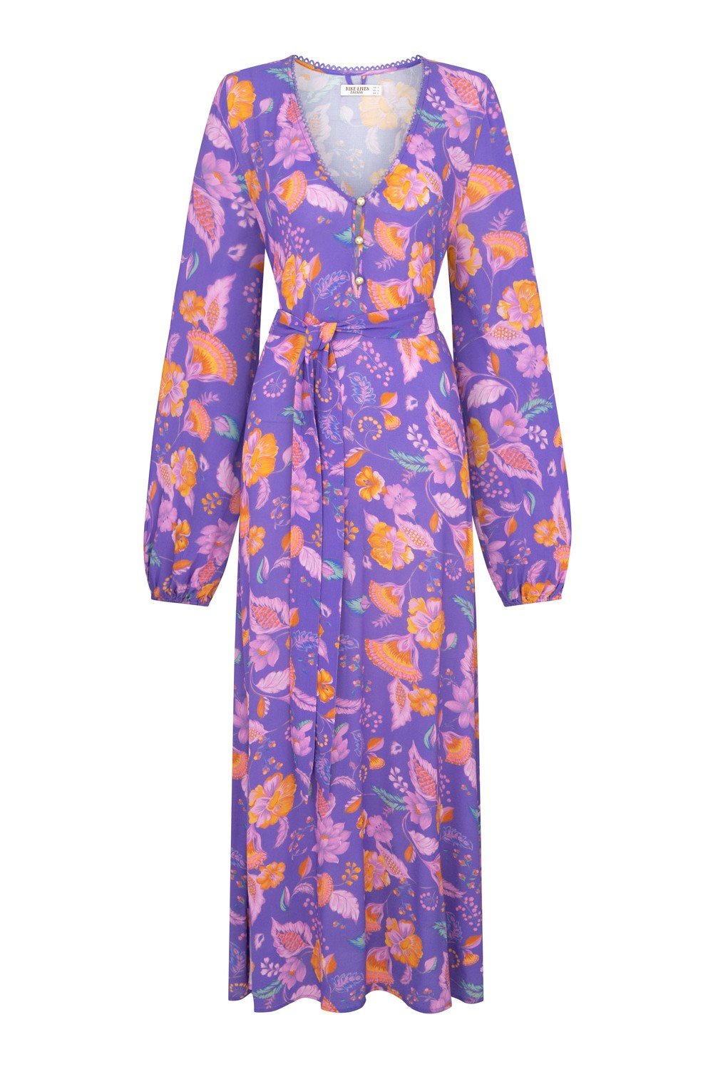 THE NINE LIVES BAZAAR MARGOT IRIS MIDI DRESS