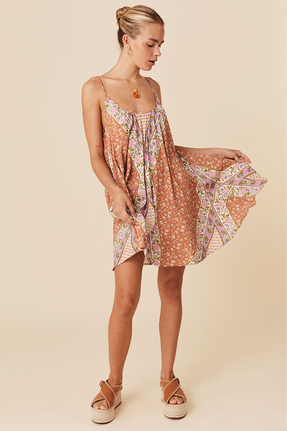 THE SPELL SIENNA STRAPPY MINI DRESS THE SPELL SIENNA STRAPPY MINI DRESS