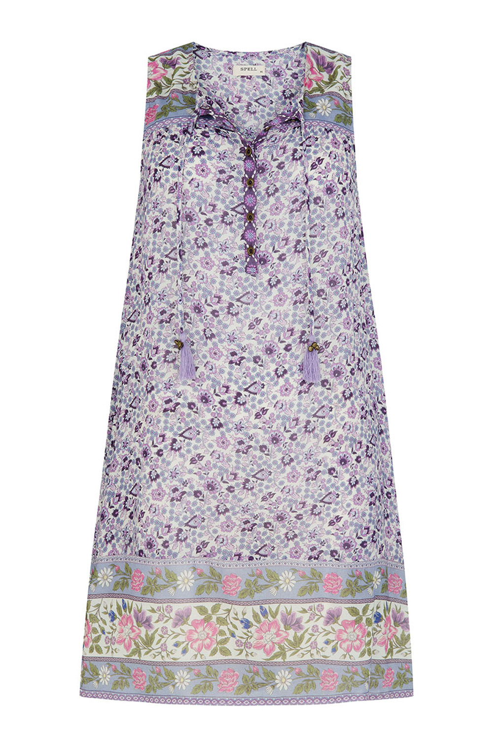 THE SPELL SIENNA SLEEVELESS TUNIC DRESS