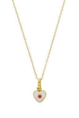 THE AMALFI HEART NECKLACE THE AMALFI HEART NECKLACE