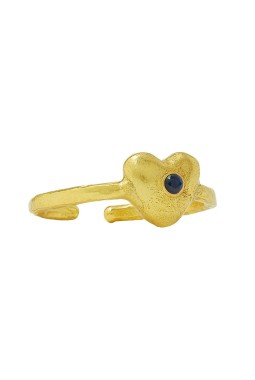 THE MARINA HEART STUD RING THE MARINA HEART STUD RING