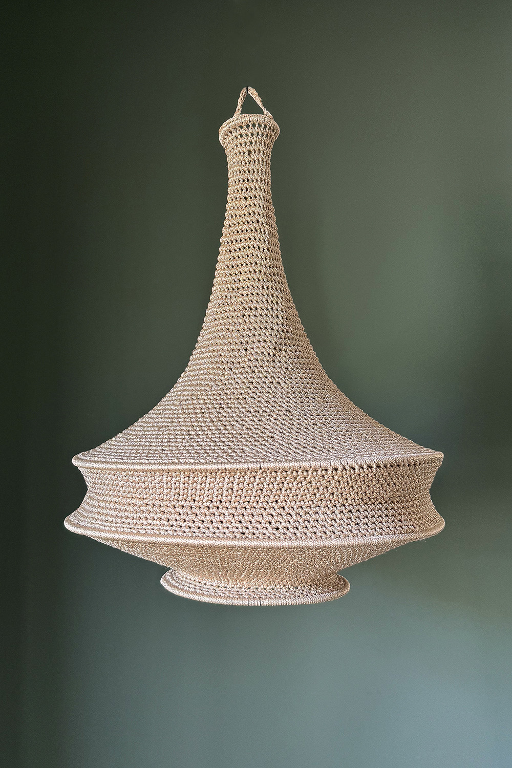 THE CROCHET TAGINE MEDIUM LAMPSHADE