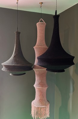 THE CROCHET TAGINE MEDIUM LAMPSHADE