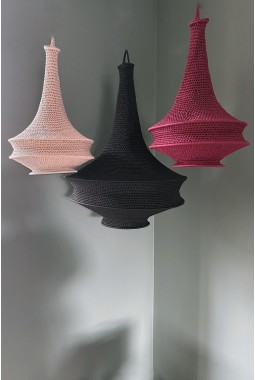 THE CROCHET TAGINE SMALL PENDANT LAMPSHADE