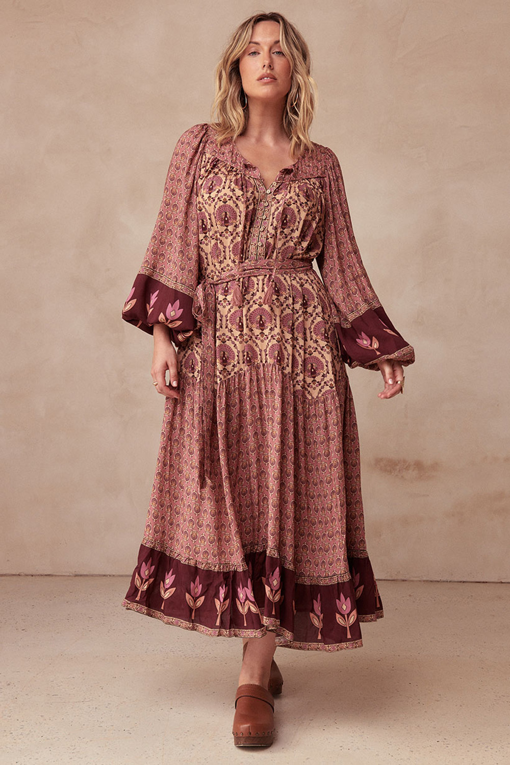 the Spell Château Boho Gown