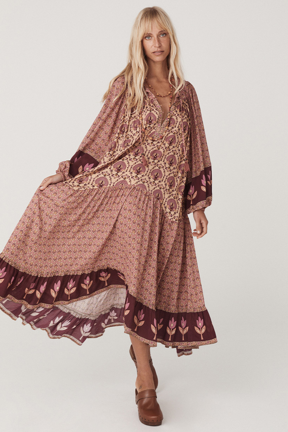 the Spell Château Boho Gown