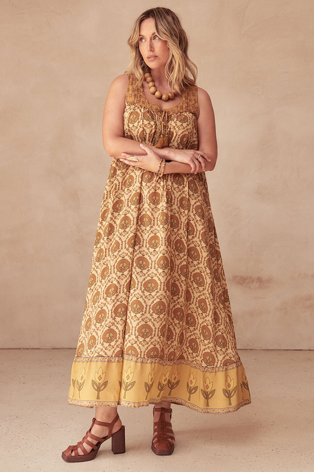 the Spell Château Maxi Sundress