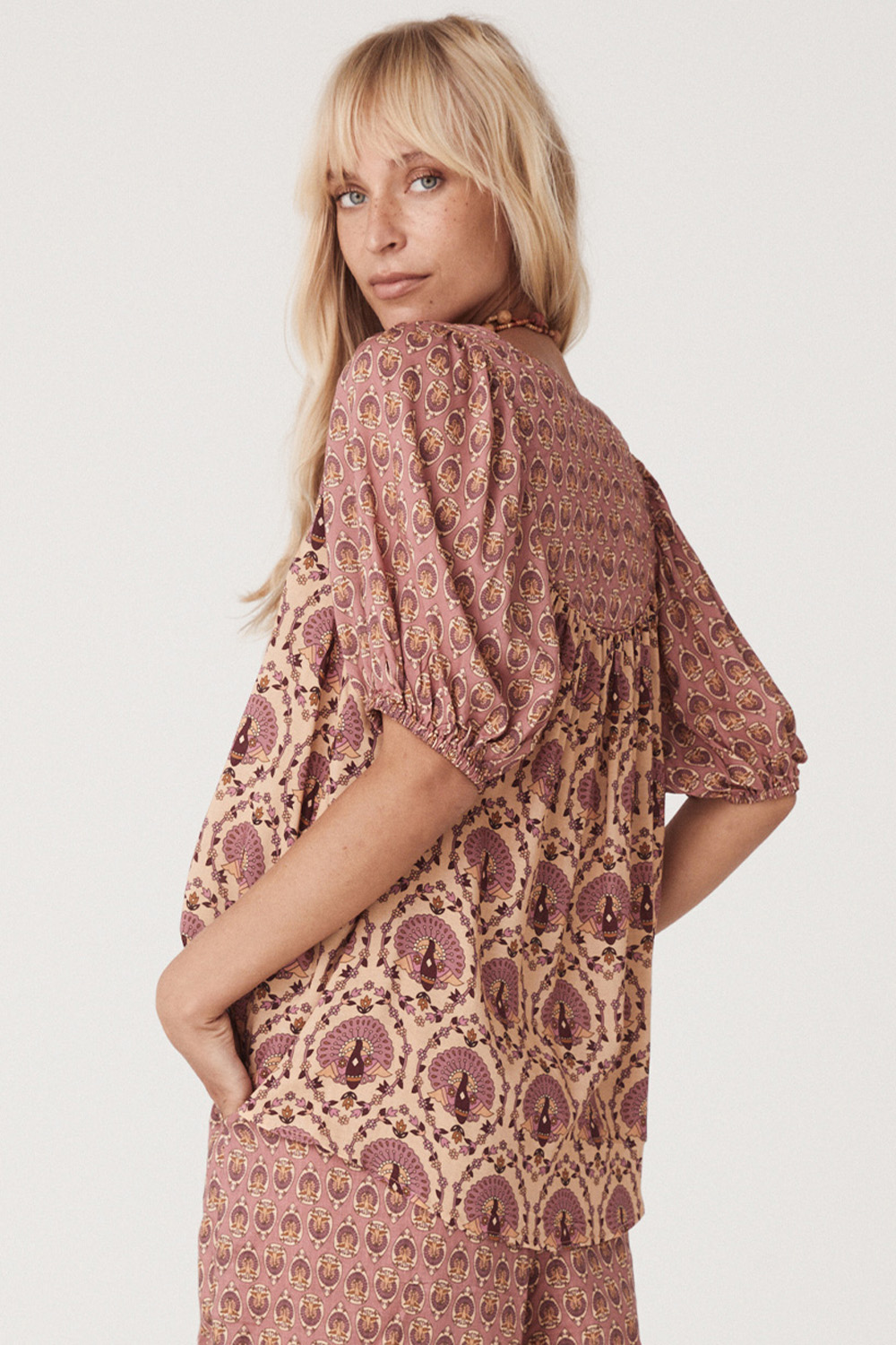 the Spell Château Short Sleeve Blouse