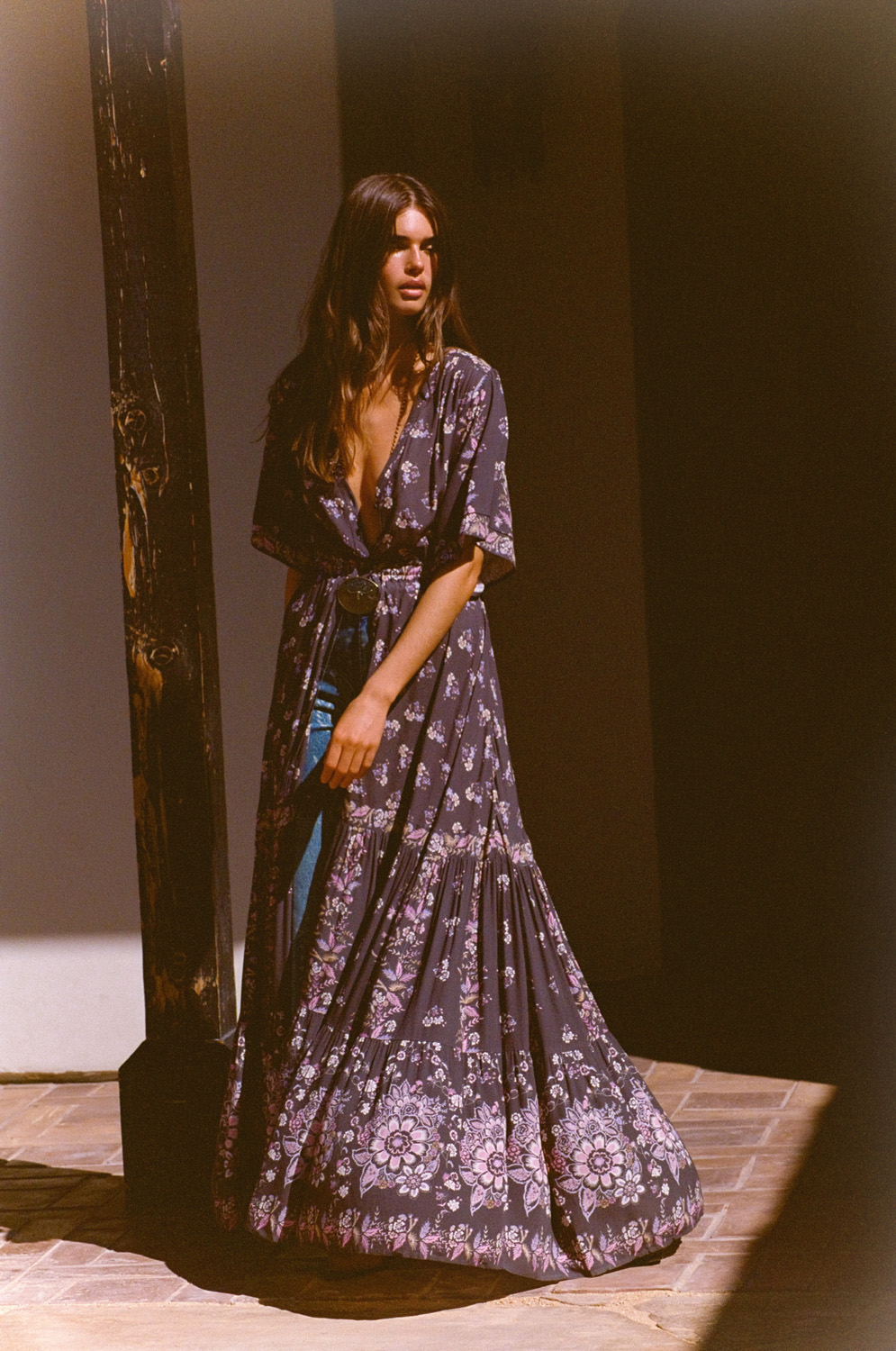 open lace back dress Glitter Spell Gown – VELVET