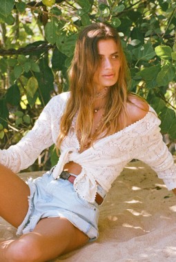 The Spell Siesta Knit Pointelle Cardigan The Spell Siesta Knit Pointelle Cardigan