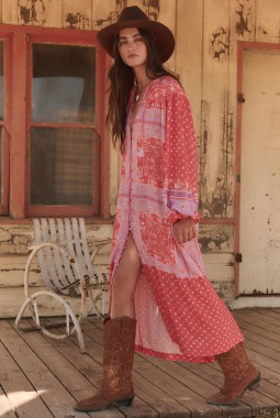 The Spell Sunshine Bandit Button Through Dress  The Spell Sunshine Bandit Button Through Dress