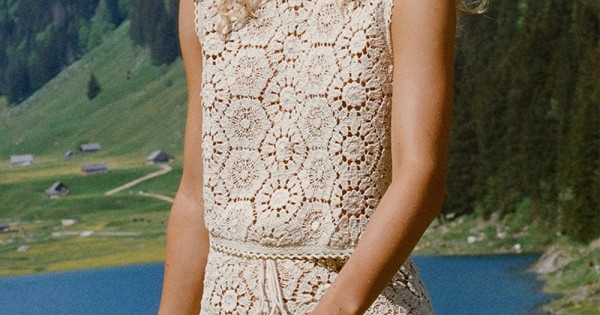 THE SPELL HELENA CROCHET LACE TOP - SP-BD2-CTC | ByCheryve.com