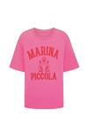 Spell ByronBay's Marina Piccola Oversized Biker Tee in Cosmos Pink Spell ByronBay's Marina Piccola Oversized Biker Tee in Cosmos Pink