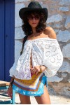 Spell Byronbay's Yaya Lace Blouse in Antique White Spell Byronbay's Yaya Lace Blouse in Antique White