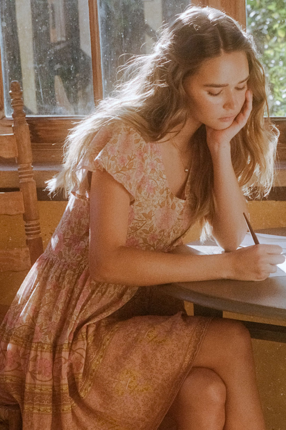 THE LOVE STORY BABYDOLL MINI DRESS 