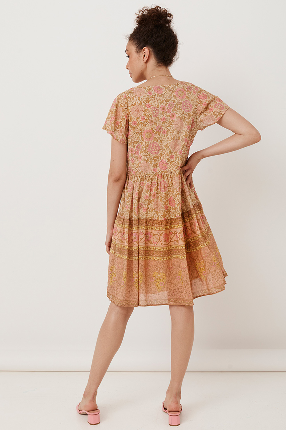 THE LOVE STORY BABYDOLL MINI DRESS 