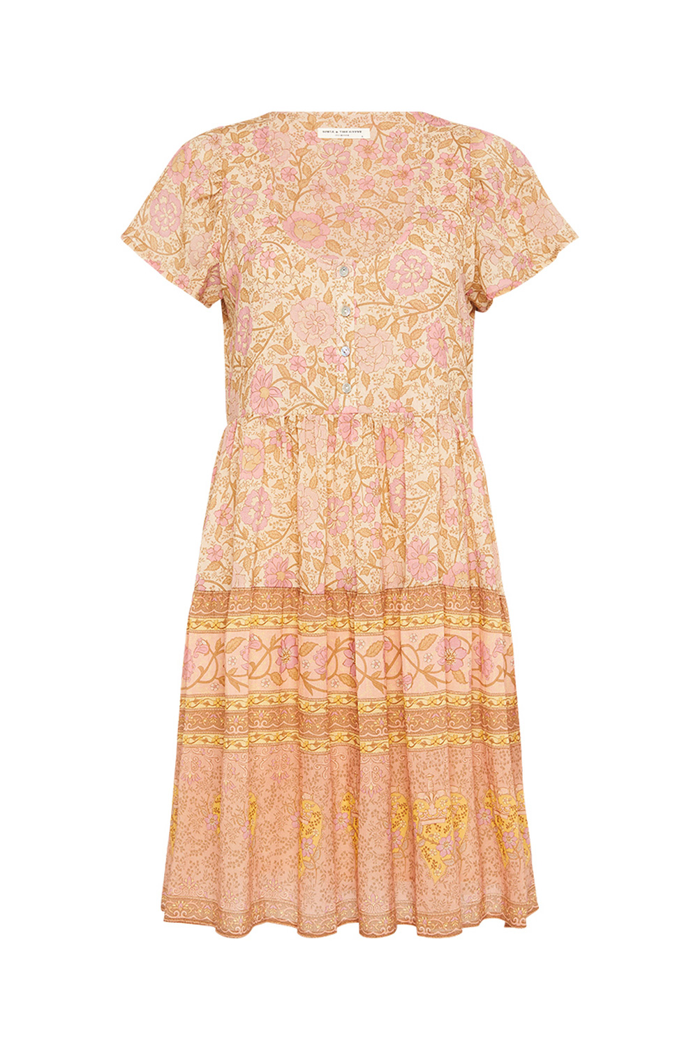 THE LOVE STORY BABYDOLL MINI DRESS 