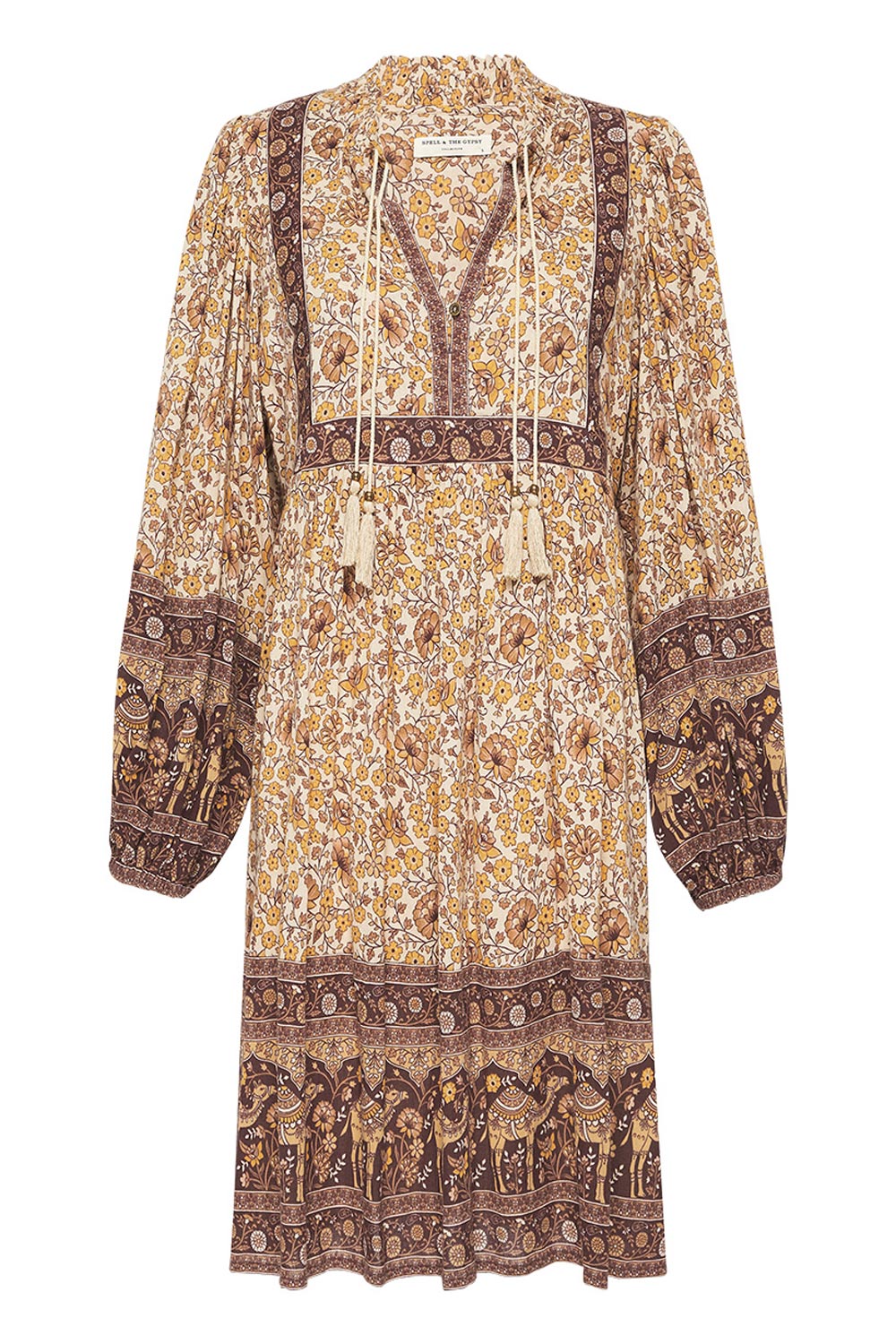 THE SPICE SUNDOWN BOHO MINI DRESS