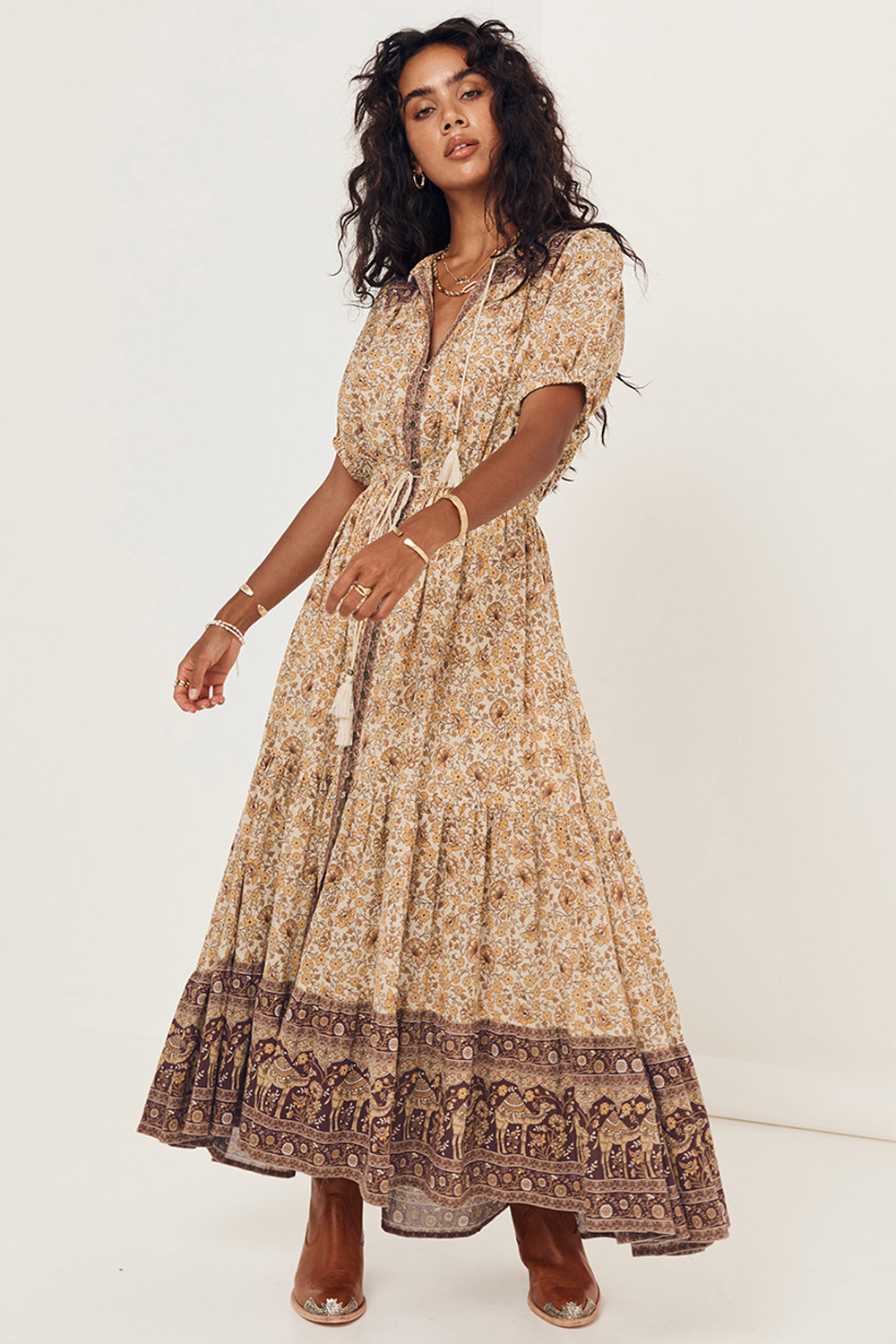 THE SPICE SUNDOWN GOWN THE SPICE SUNDOWN GOWN