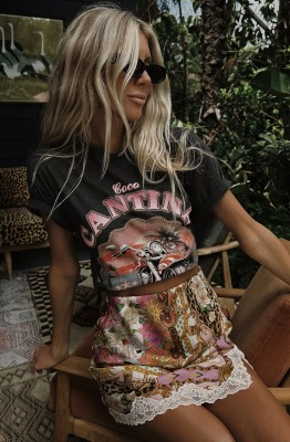 Spell Byronbay Lovers & Dreamers Coco Cantina Biker Tee